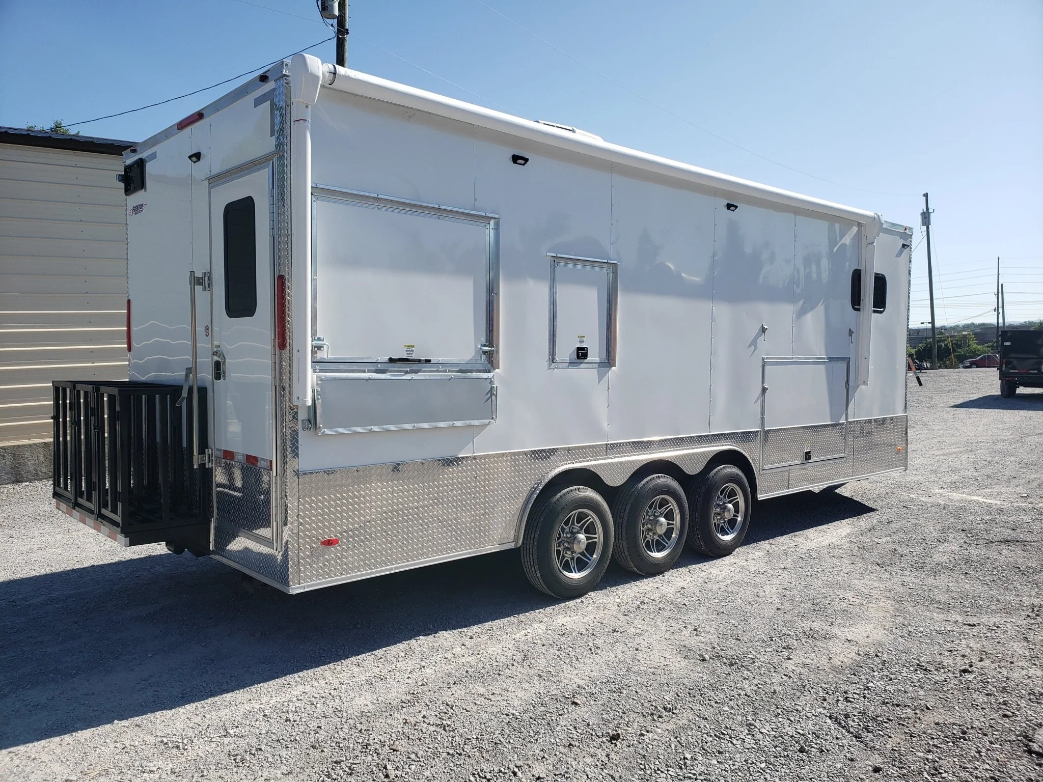 765-8.5-x-24-white-food-vending-concession-trailer-with-appliances-63.webp 8.5' x 24' White Food Vending Concession Trailer With Appliances