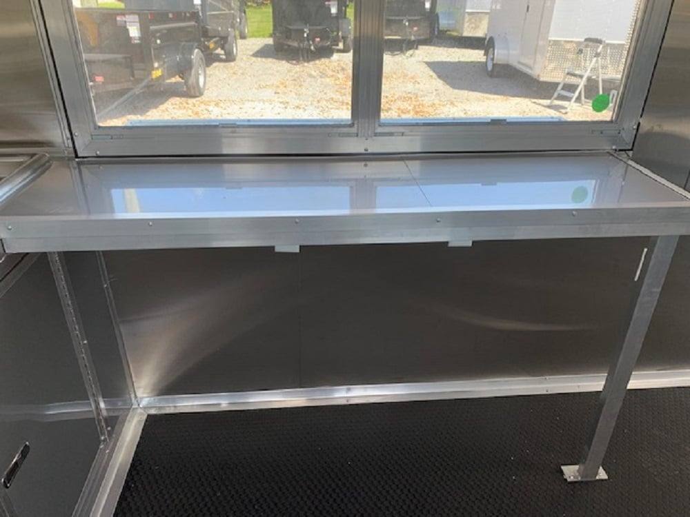 766-8.5-x-24-white-pizza-concession-food-trailer-24.jpg 8.5' x 24' White Pizza Concession Food Trailer