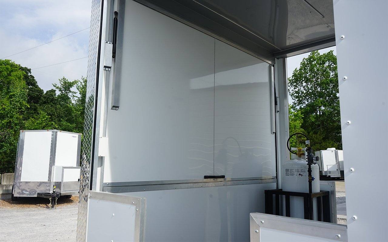 767-8.5-x-24-white-porch-style-concession-trailer-12.jpg 8.5' x 24' White Porch Style Concession Trailer