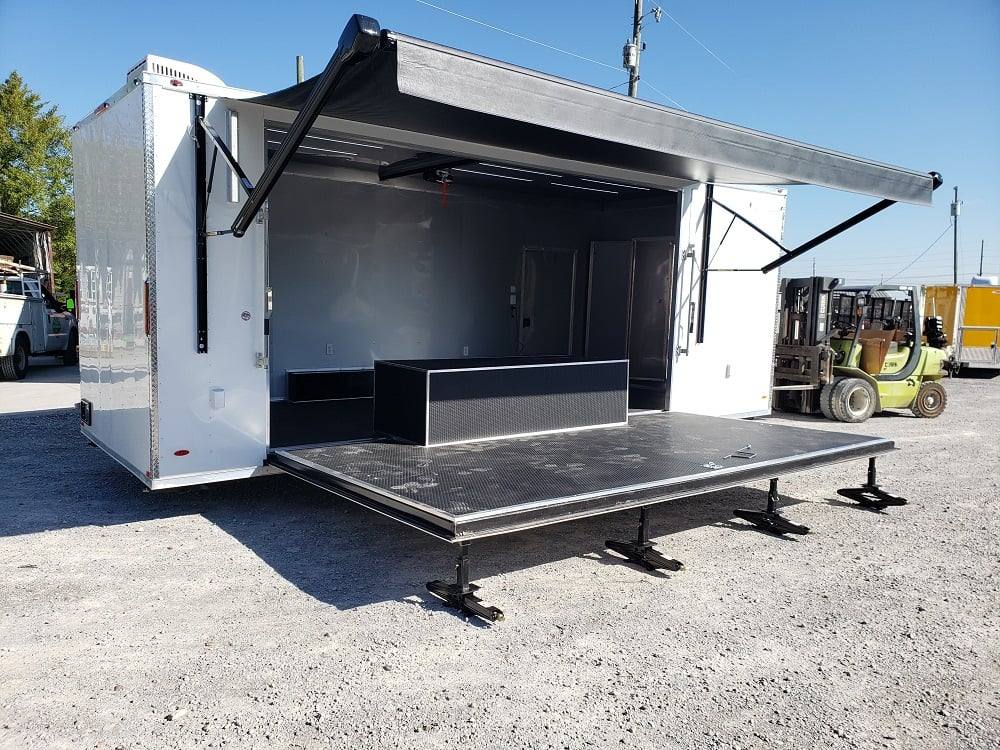 769-8.5-x-24-white-stage-event-trailer-1.jpg 8.5' x 24' White Stage Event Trailer