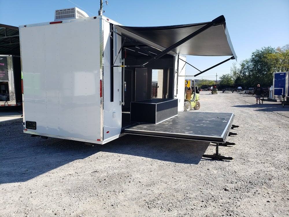 769-8.5-x-24-white-stage-event-trailer-2.jpg 8.5' x 24' White Stage Event Trailer