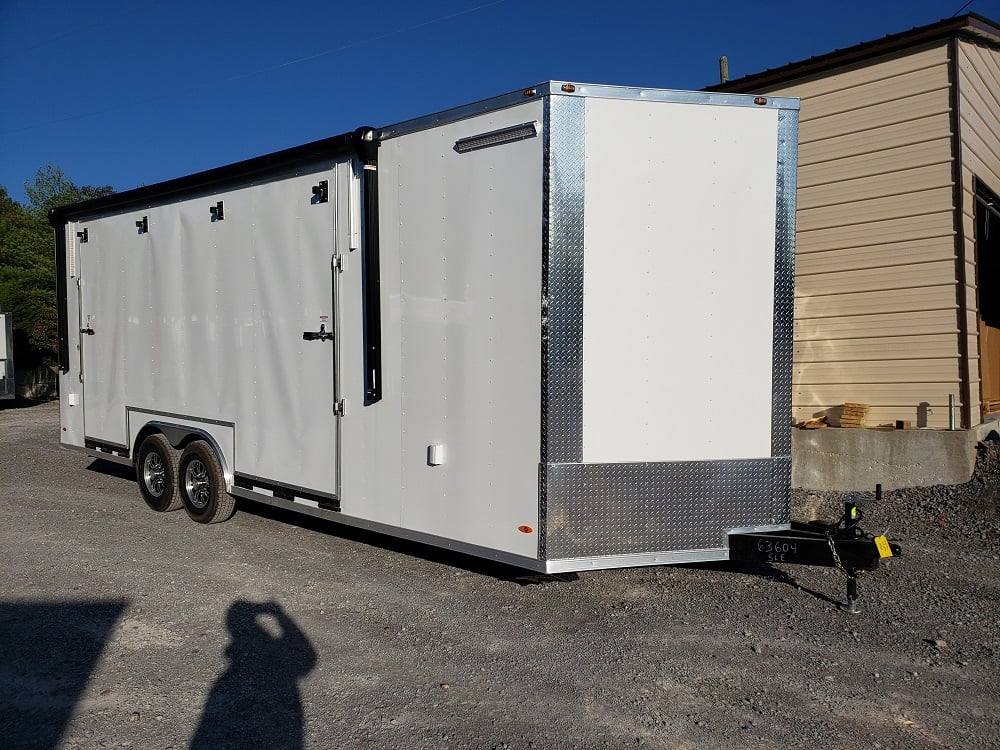 769-8.5-x-24-white-stage-event-trailer-4.jpg 8.5' x 24' White Stage Event Trailer