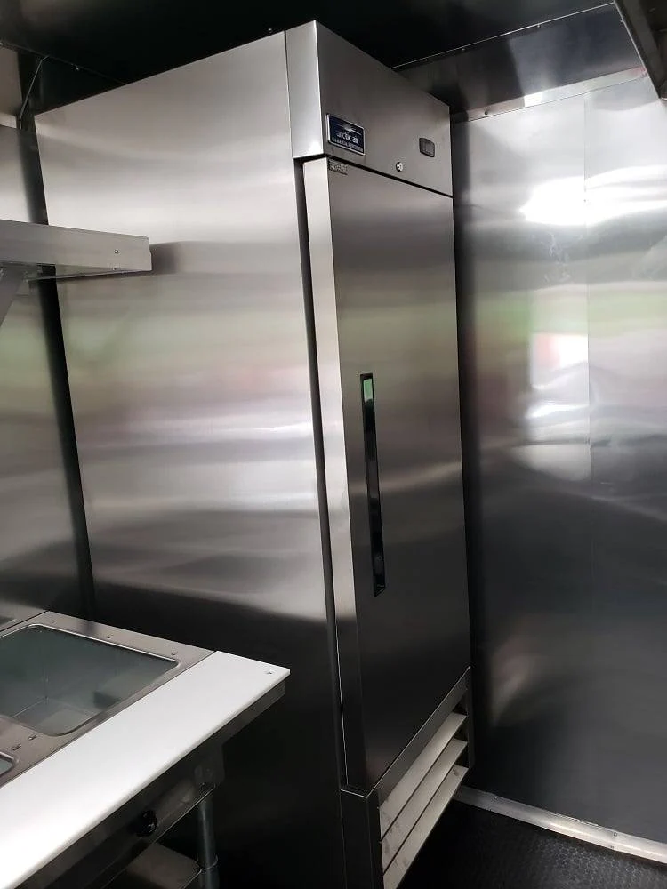 77-8.5-x-16-black-custom-concession-food-trailer-with-appliances-14.webp 8.5' x 16' Black Custom Concession Food Trailer With Appliances