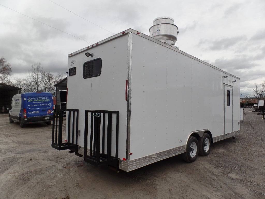 771-8.5-x-24-white-v-nose-concession-food-trailer-10.jpg 8.5' x 24' White V-Nose Concession Food Trailer