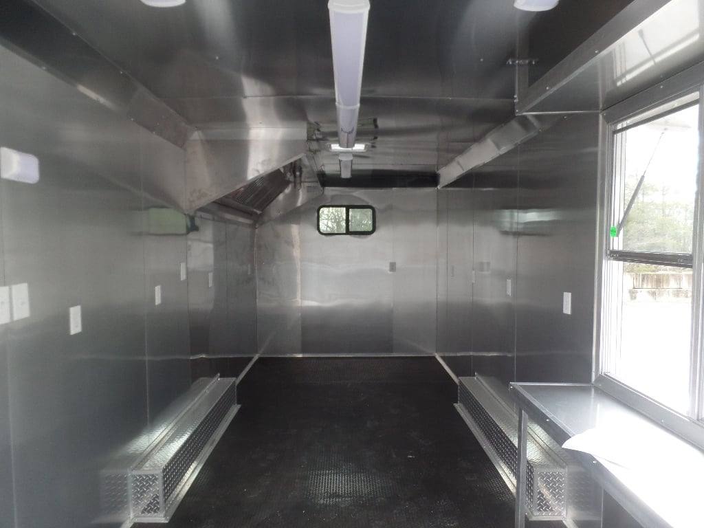 771-8.5-x-24-white-v-nose-concession-food-trailer-9.jpg 8.5' x 24' White V-Nose Concession Food Trailer