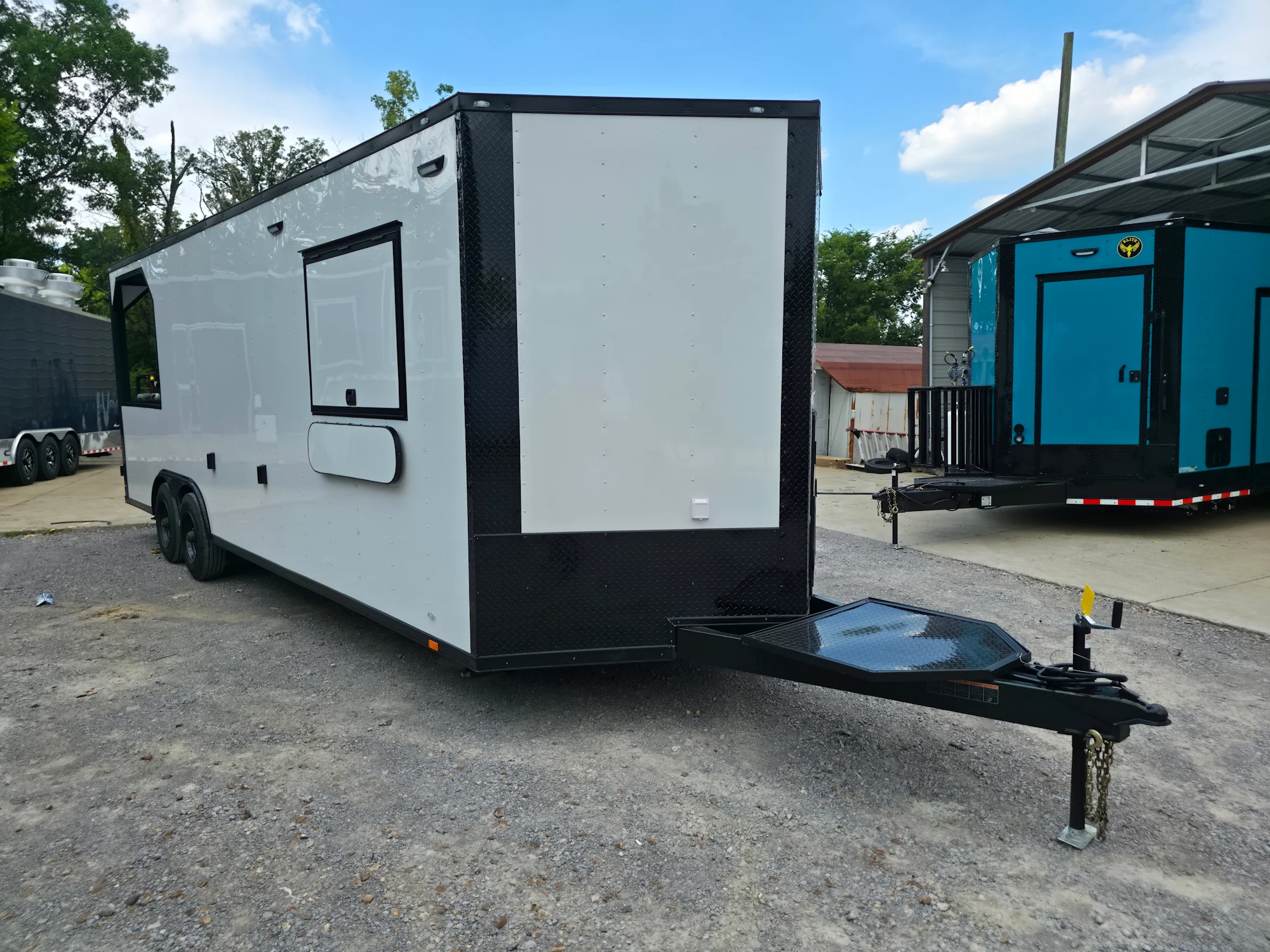 772-8.5-x-24-white-with-black-out-concession-trailer-with-6ft-porch-15.webp 8.5' X 24' White With Black Out Concession Trailer With 6ft Porch
