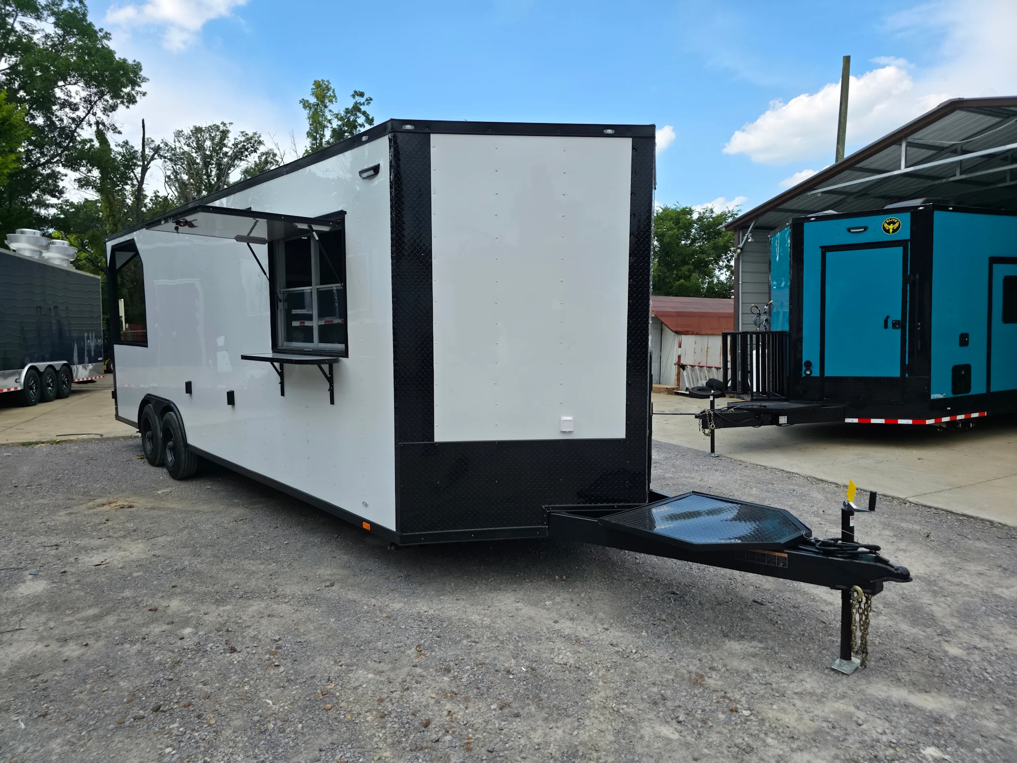 772-8.5-x-24-white-with-black-out-concession-trailer-with-6ft-porch-18.webp 8.5' X 24' White With Black Out Concession Trailer With 6ft Porch
