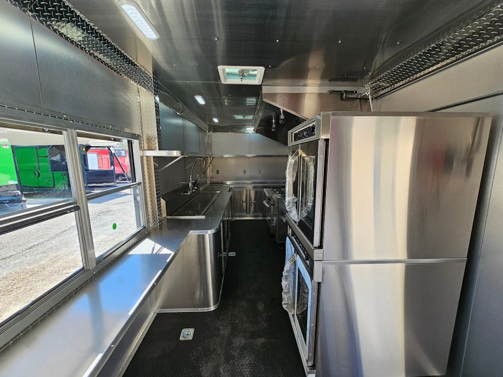 773-8.5-x-24-white-with-blackout-all-electric-food-trailer-event-catering-19.webp 8.5' X 24' White With Blackout All Electric Food Trailer Event Catering