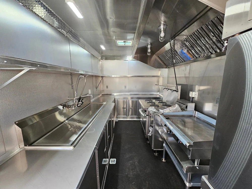 773-8.5-x-24-white-with-blackout-all-electric-food-trailer-event-catering-20.webp 8.5' X 24' White With Blackout All Electric Food Trailer Event Catering