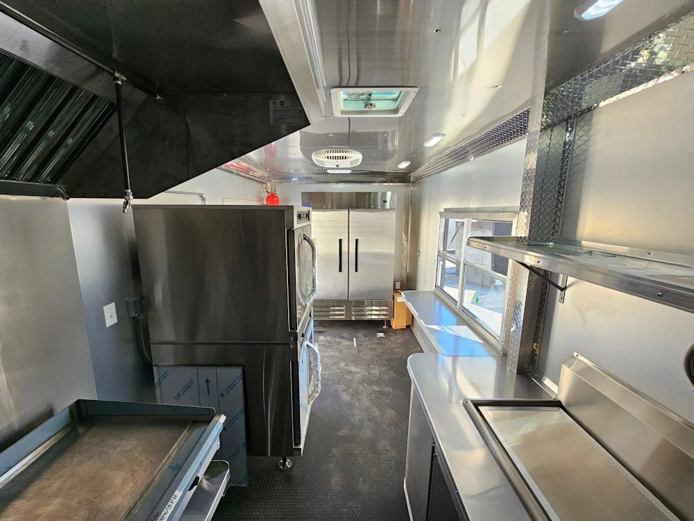 773-8.5-x-24-white-with-blackout-all-electric-food-trailer-event-catering-28.webp 8.5' X 24' White With Blackout All Electric Food Trailer Event Catering