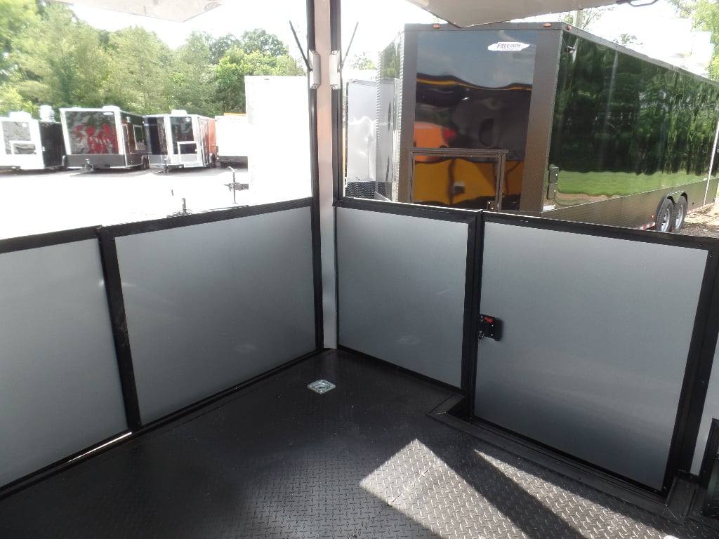 774-8.5-x-24-yellow-bbq-porch-concession-food-trailer-3.jpg 8.5' x 24' Yellow BBQ Porch Concession Food Trailer