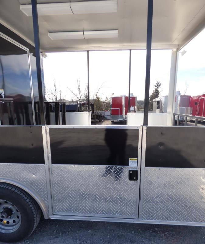 775-8.5-x-24-yellow-catering-bbq-event-concession-food-trailer-13.jpg 8.5' x 24' Yellow Catering BBQ Event Concession Food Trailer