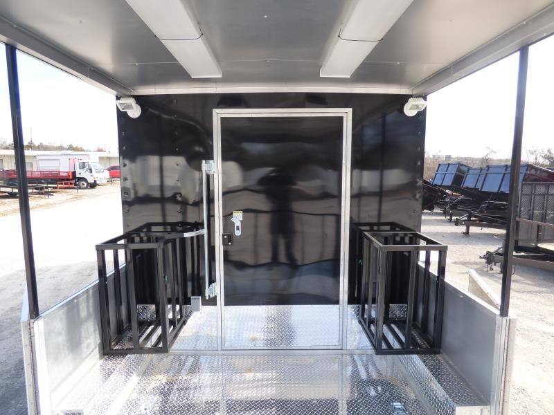 775-8.5-x-24-yellow-catering-bbq-event-concession-food-trailer-26.jpg 8.5' x 24' Yellow Catering BBQ Event Concession Food Trailer