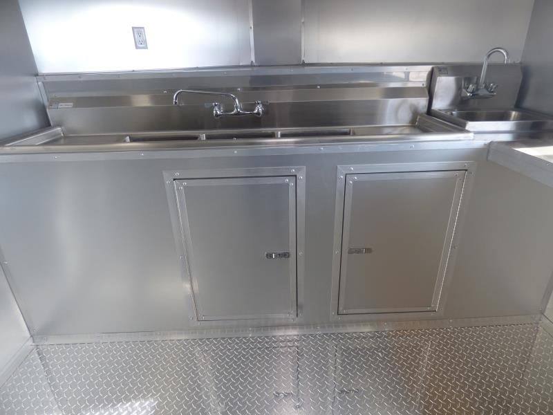 775-8.5-x-24-yellow-catering-bbq-event-concession-food-trailer-29.jpg 8.5' x 24' Yellow Catering BBQ Event Concession Food Trailer