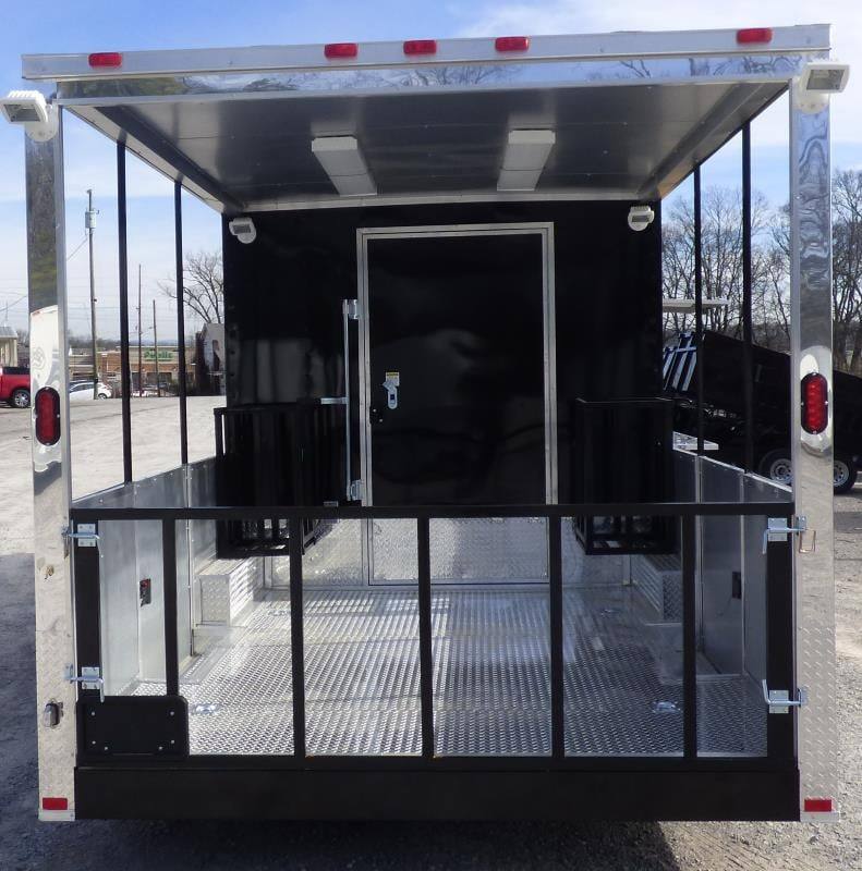 775-8.5-x-24-yellow-catering-bbq-event-concession-food-trailer-31.jpg 8.5' x 24' Yellow Catering BBQ Event Concession Food Trailer