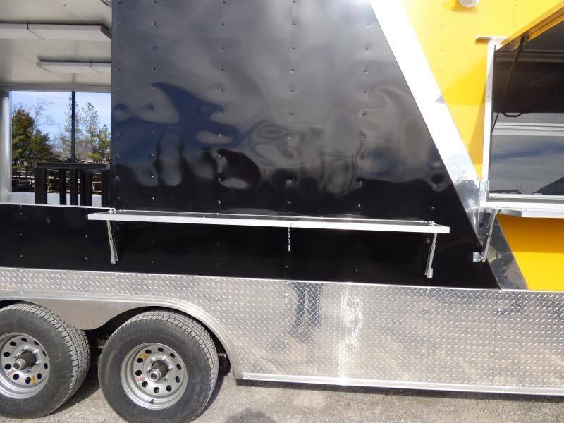 775-8.5-x-24-yellow-catering-bbq-event-concession-food-trailer-33.jpg 8.5' x 24' Yellow Catering BBQ Event Concession Food Trailer