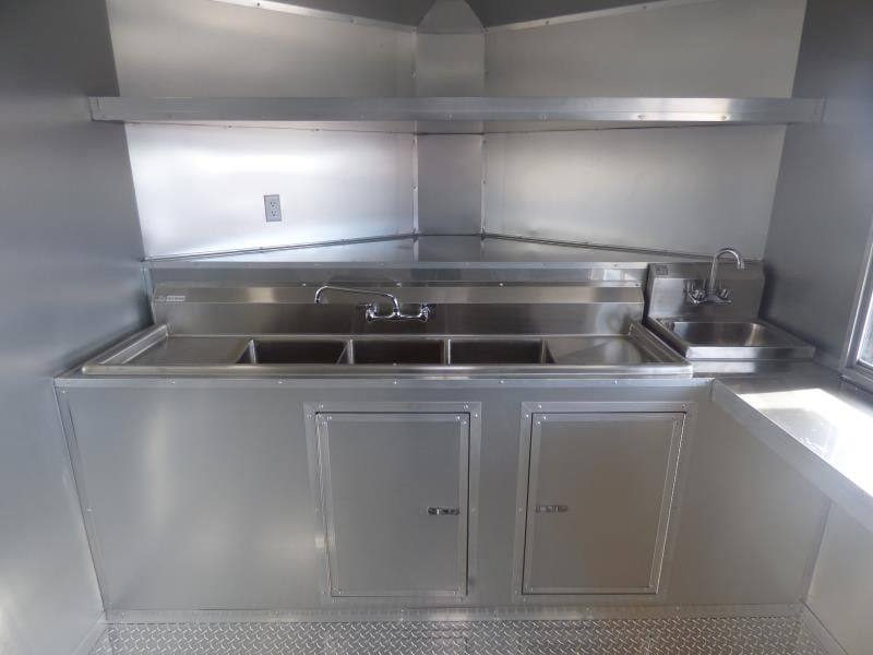 775-8.5-x-24-yellow-catering-bbq-event-concession-food-trailer-34.jpg 8.5' x 24' Yellow Catering BBQ Event Concession Food Trailer