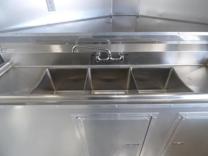 775-8.5-x-24-yellow-catering-bbq-event-concession-food-trailer-44.webp 8.5' x 24' Yellow Catering BBQ Event Concession Food Trailer