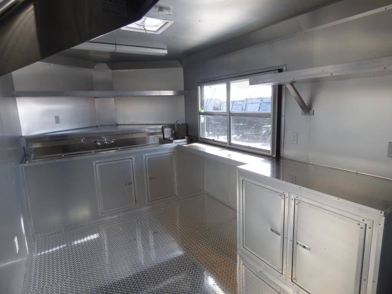 775-8.5-x-24-yellow-catering-bbq-event-concession-food-trailer-8.jpg 8.5' x 24' Yellow Catering BBQ Event Concession Food Trailer