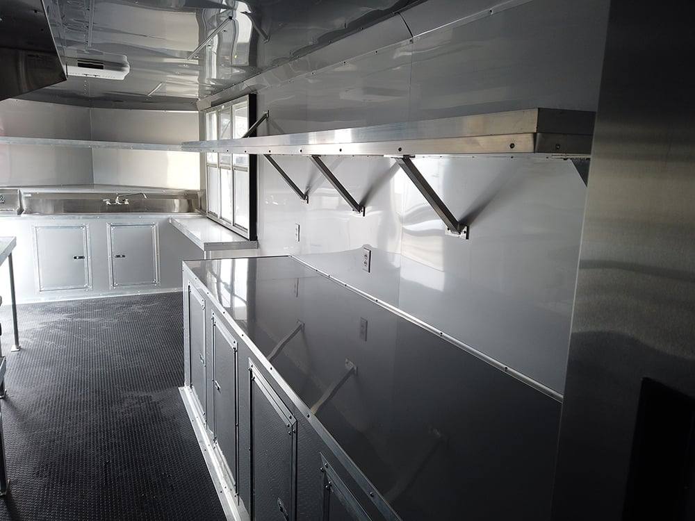 776-8.5-x-24-yellow-food-concessions-trailer-with-appliances-2.jpg 8.5' x 24' Yellow Food Concessions Trailer With Appliances