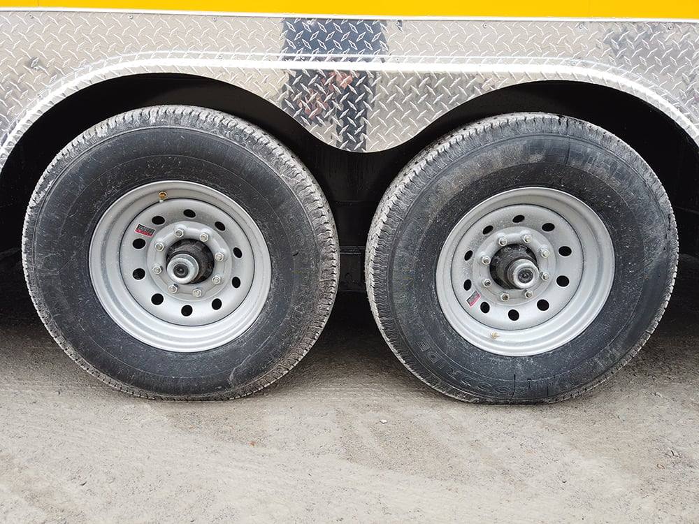 776-8.5-x-24-yellow-food-concessions-trailer-with-appliances-4.jpg 8.5' x 24' Yellow Food Concessions Trailer With Appliances