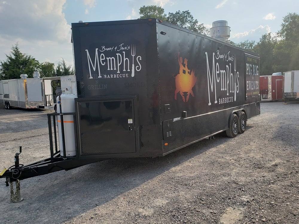 778-8.5-x-25-black-bbq-porch-style-concession-food-trailer-with-appliances-33.jpg 8.5' x 25' Black BBQ Porch Style Concession Food Trailer With Appliances