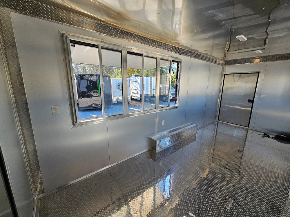 779-8.5-x-25-black-concession-trailer-food-event-catering-23.jpg 8.5' X 25' Black Concession Trailer Food Event Catering