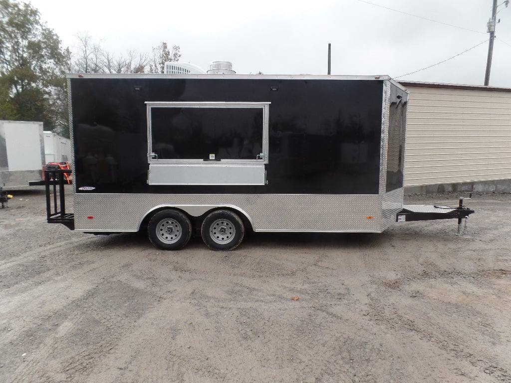 78-8.5-x-16-black-event-catering-concession-food-trailer-24.jpg 8.5' x 16' Black Event Catering Concession Food Trailer