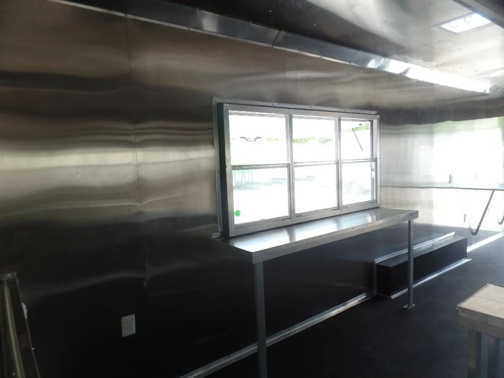 781-8.5-x-25-white-catering-concession-food-trailer-12.webp 8.5' x 25' White Catering Concession Food Trailer