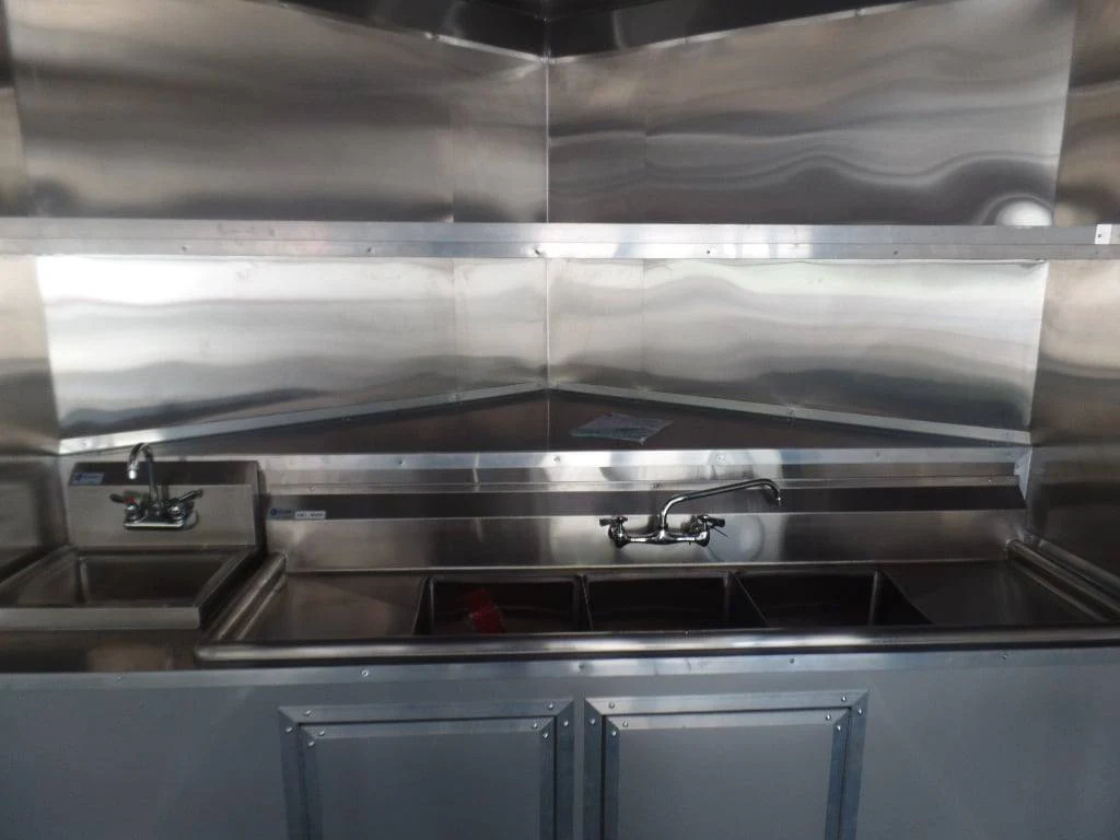 781-8.5-x-25-white-catering-concession-food-trailer-5.webp 8.5' x 25' White Catering Concession Food Trailer