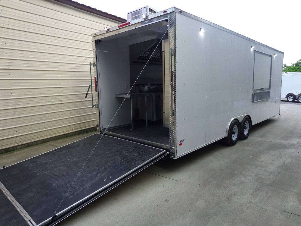 782-8.5-x-25-white-concession-food-trailer-with-appliances-24.jpg 8.5' x 25' White Concession Food Trailer With Appliances