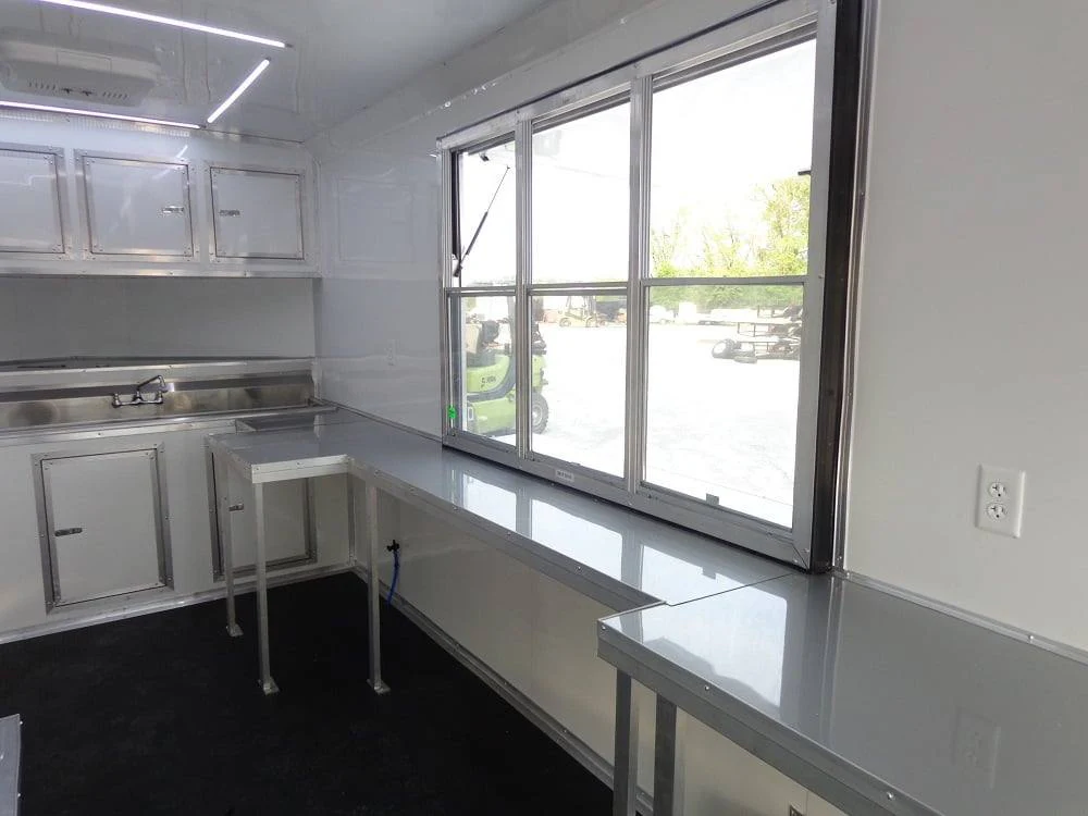 782-8.5-x-25-white-concession-food-trailer-with-appliances-29.webp 8.5' x 25' White Concession Food Trailer With Appliances