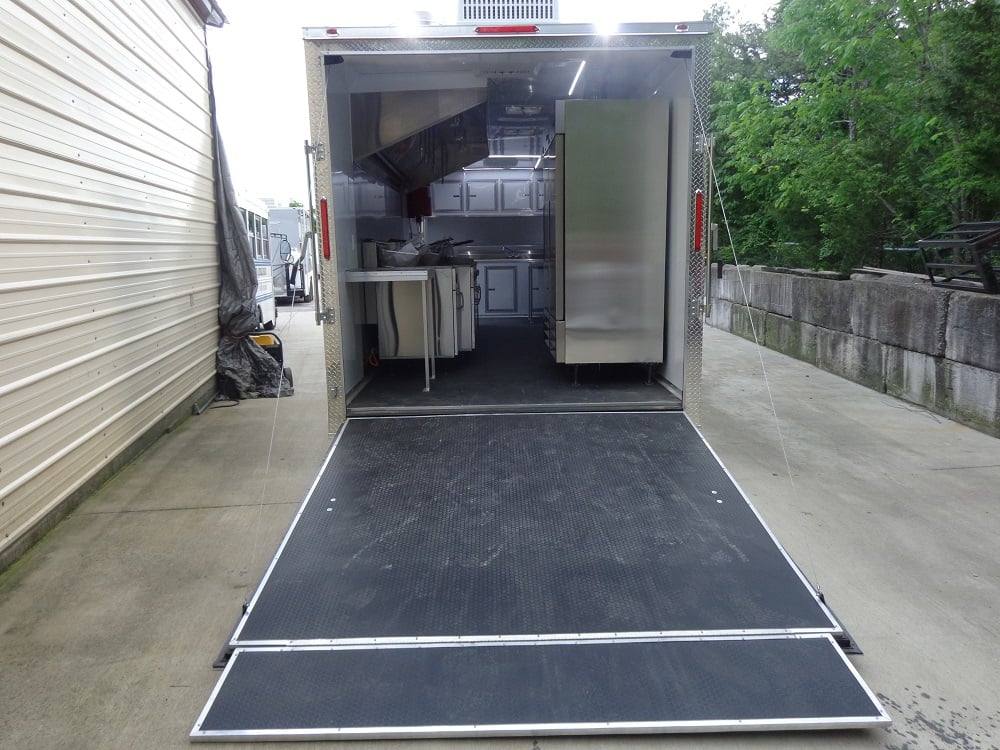 782-8.5-x-25-white-concession-food-trailer-with-appliances-31.jpg 8.5' x 25' White Concession Food Trailer With Appliances