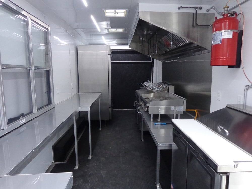 782-8.5-x-25-white-concession-food-trailer-with-appliances-6.jpg 8.5' x 25' White Concession Food Trailer With Appliances