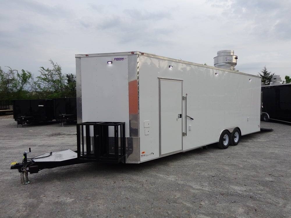 783-8.5-x-25-white-vending-concession-food-trailer-18.jpg 8.5' x 25' White Vending Concession Food Trailer