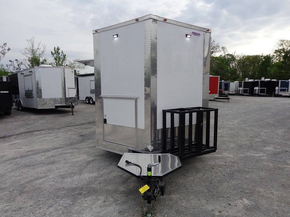 783-8.5-x-25-white-vending-concession-food-trailer-3.jpg 8.5' x 25' White Vending Concession Food Trailer