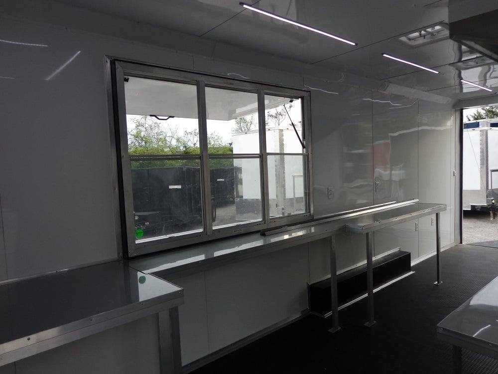 783-8.5-x-25-white-vending-concession-food-trailer-8.jpg 8.5' x 25' White Vending Concession Food Trailer