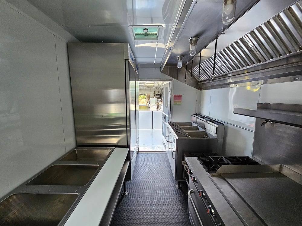 784-8.5-x-26-lime-green-concession-trailer-bbq-food-event-25.jpg 8.5' X 26' Lime Green Concession Trailer BBQ Food Event