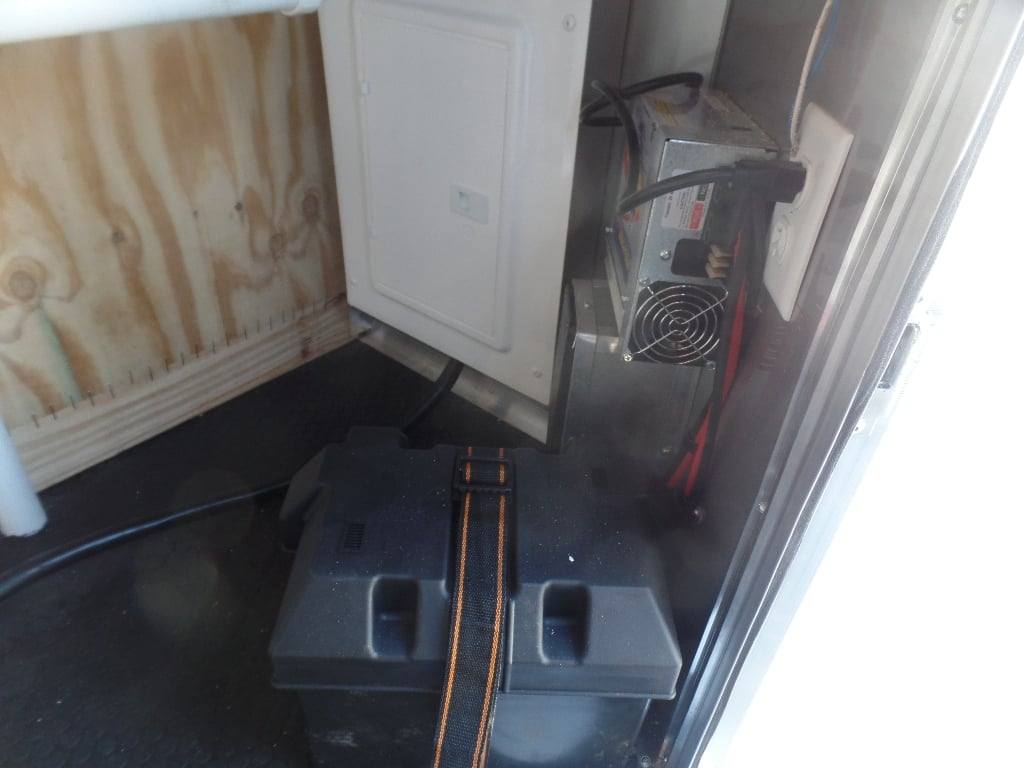 787-8.5-x-26-black-bbq-porch-concession-trailer-13.jpg 8.5' x 26' Black BBQ Porch Concession Trailer