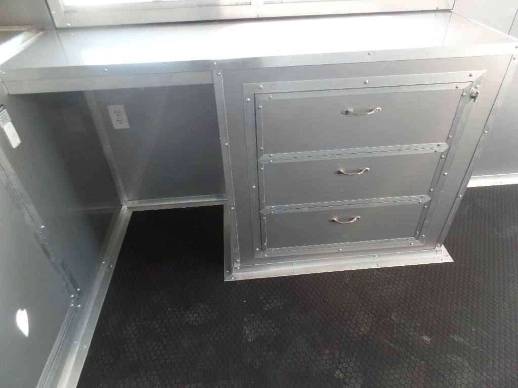 787-8.5-x-26-black-bbq-porch-concession-trailer-28.jpg 8.5' x 26' Black BBQ Porch Concession Trailer