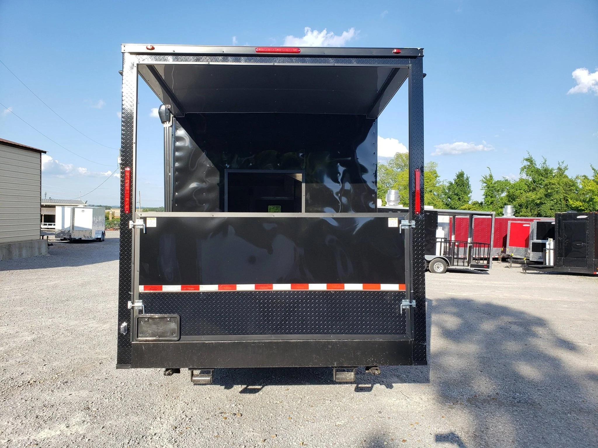 789-8.5-x-26-black-pizza-concession-food-trailer-18.webp 8.5' x 26' Black Pizza Concession Food Trailer