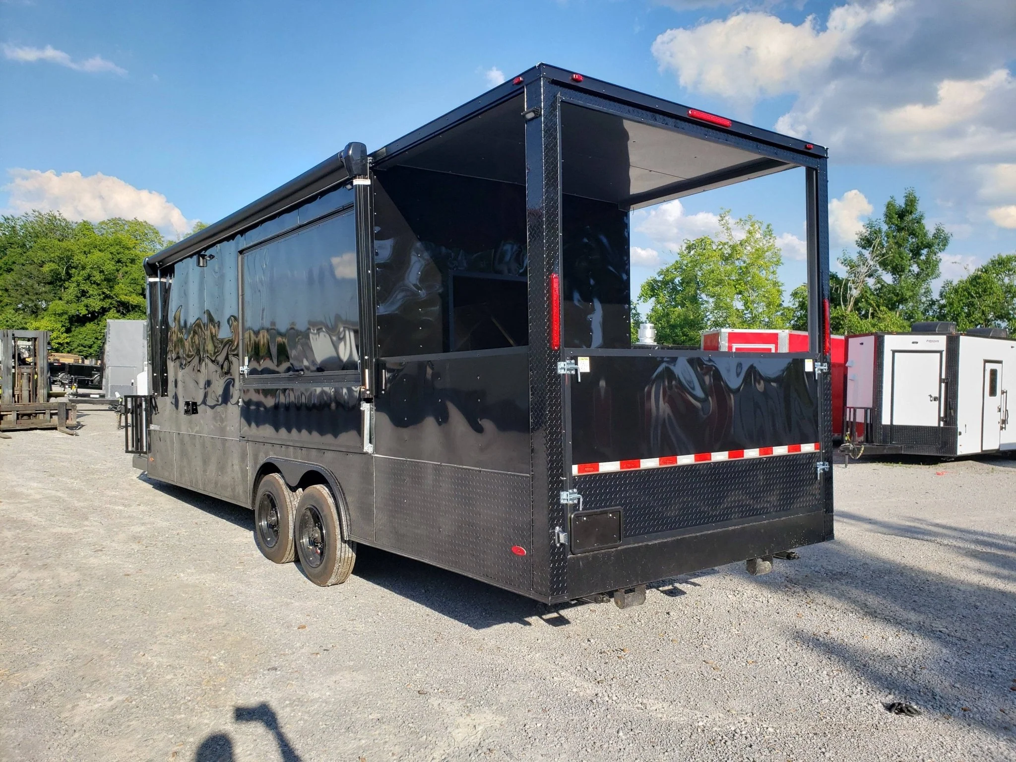 789-8.5-x-26-black-pizza-concession-food-trailer-19.webp 8.5' x 26' Black Pizza Concession Food Trailer