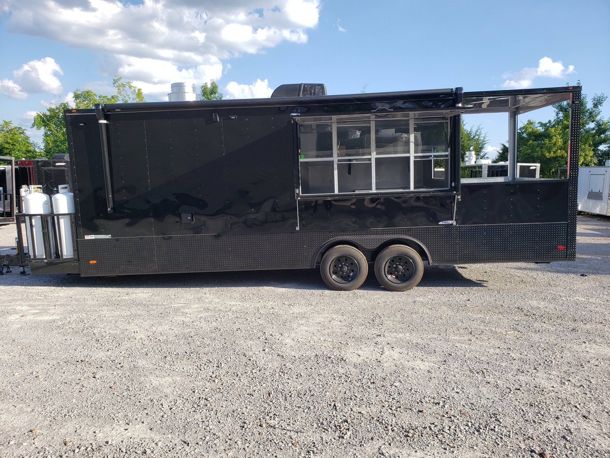 789-8.5-x-26-black-pizza-concession-food-trailer-22.jpg 8.5' x 26' Black Pizza Concession Food Trailer