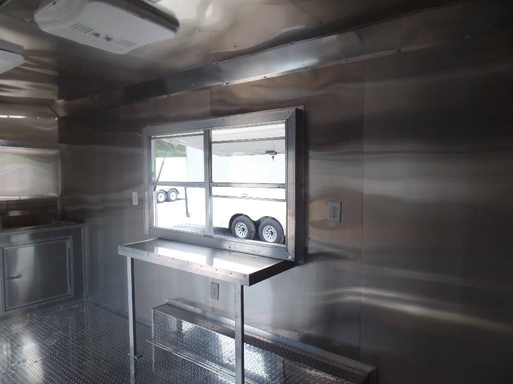 79-8.5-x-16-black-event-concession-food-catering-trailer-4.jpg 8.5' x 16' Black Event Concession Food Catering Trailer