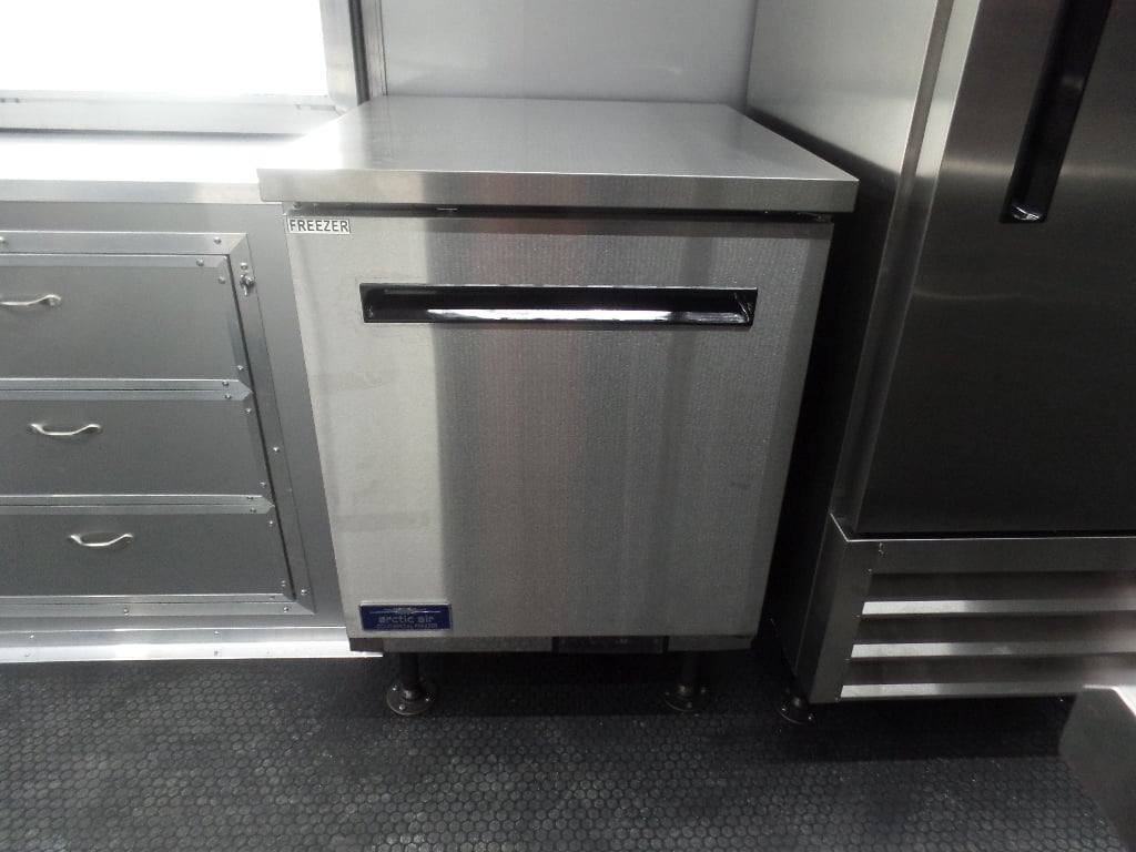 791-8.5-x-26-black-porch-style-concession-food-trailer-with-appliances-20.jpg 8.5' x 26' Black Porch Style Concession Food Trailer With Appliances