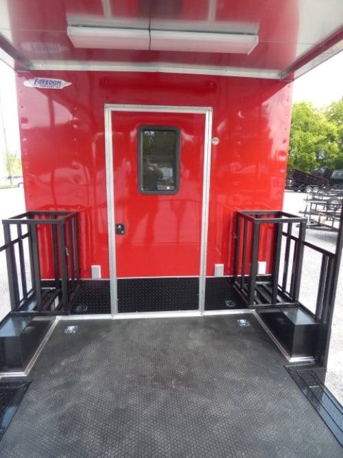 794-8.5-x-26-concession-bbq-food-trailer-red-catering-event-23.jpg 8.5' x 26' Concession BBQ Food Trailer Red Catering Event