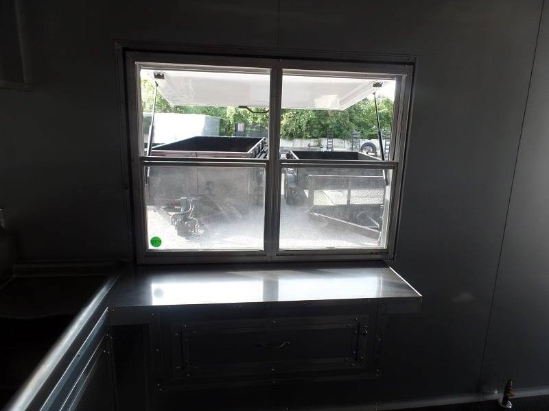 797-8.5-x-26-concession-food-trailer-black-event-catering-12.jpg 8.5' x 26' Concession Food Trailer Black Event Catering