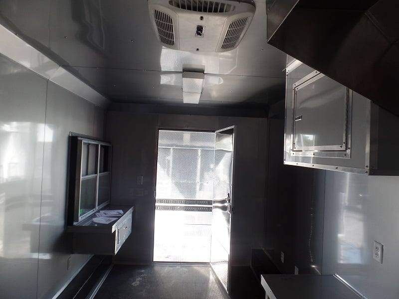 797-8.5-x-26-concession-food-trailer-black-event-catering-7.jpg 8.5' x 26' Concession Food Trailer Black Event Catering