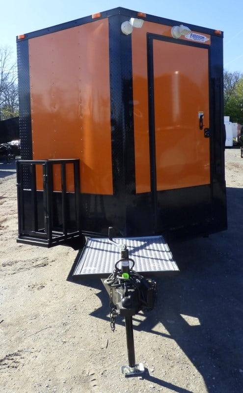 798-8.5-x-26-concession-food-trailer-orange-event-catering-14.jpg 8.5' x 26' Concession Food Trailer Orange Event Catering