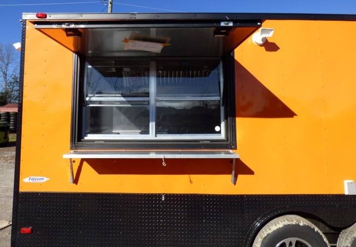 798-8.5-x-26-concession-food-trailer-orange-event-catering-20.jpg 8.5' x 26' Concession Food Trailer Orange Event Catering